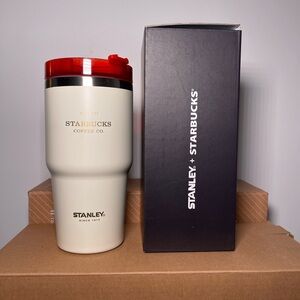 Starbucks + Stanley Holiday Red Coffee Mug 20 ounces